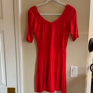 Amazon Brand Red Mini Dress